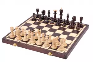 Klasyczne polskie szachy rzeźbione